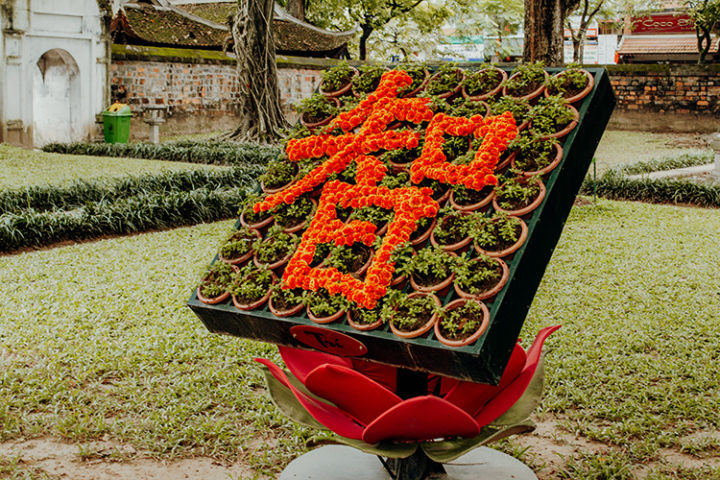 Der Literaturtempel Hanoi Vietnam