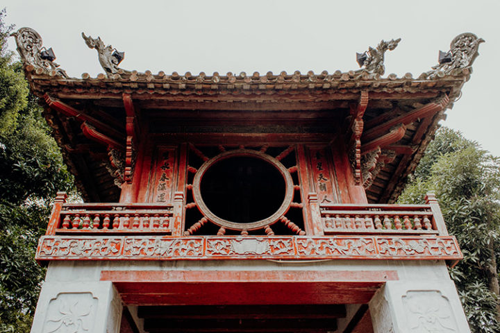 Der Literaturtempel Hanoi Vietnam
