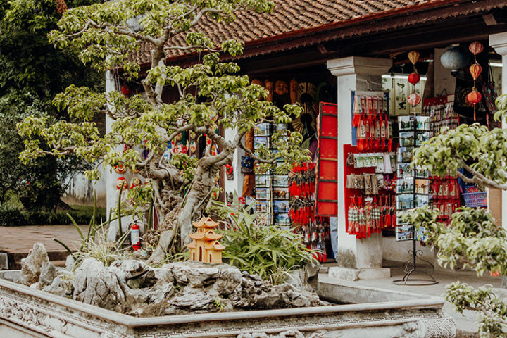 Der Literaturtempel Hanoi Vietnam