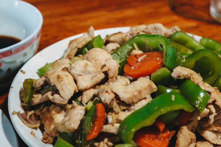 Essen bei den Hill Tribes in Sapa, Vietnam