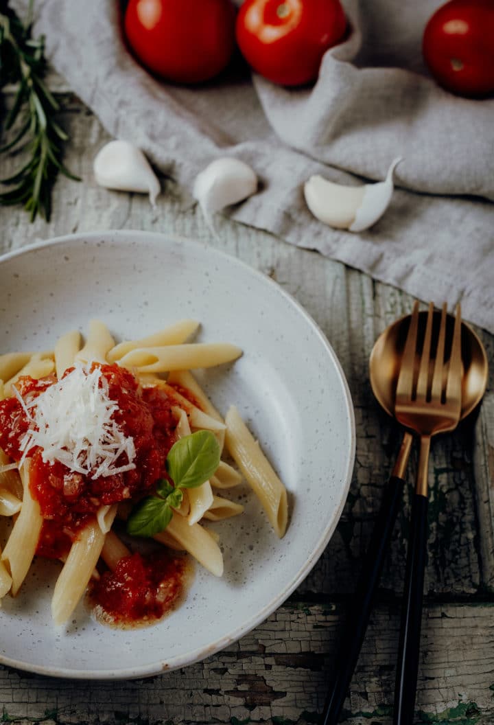 Penne Pomodoro Rezept aus Italien