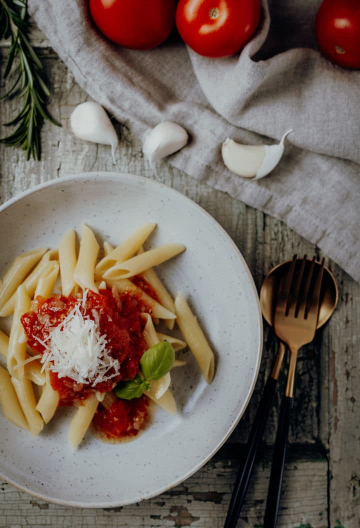 Penne Pomodoro Rezept aus Italien