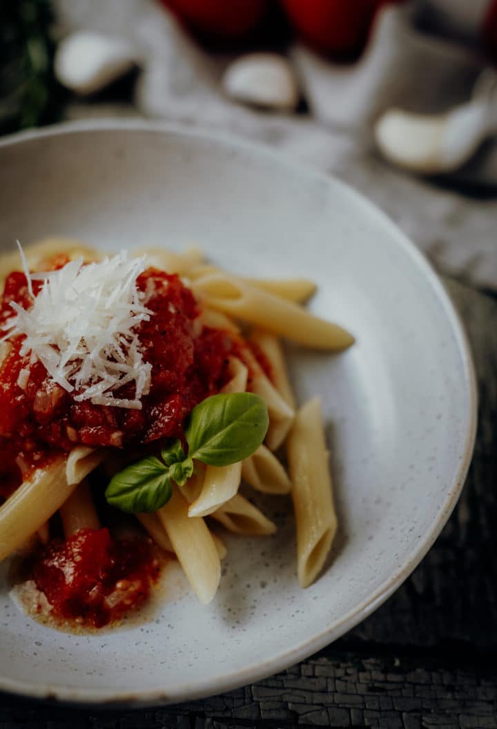 Penne Pomodoro Rezept aus Italien