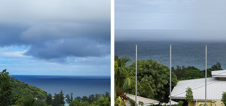 Gewitter auf den Seychellen