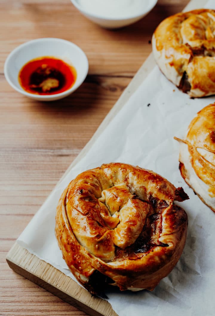 Börek mit Hackfleisch – Kıymalı Börek