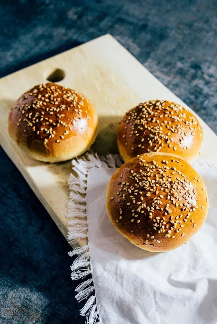 Brioche Burger Buns – die perfekten Burger Brötchen