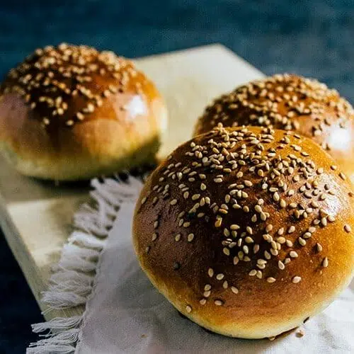 Brioche Burger Buns – die perfekten Burger Brötchen