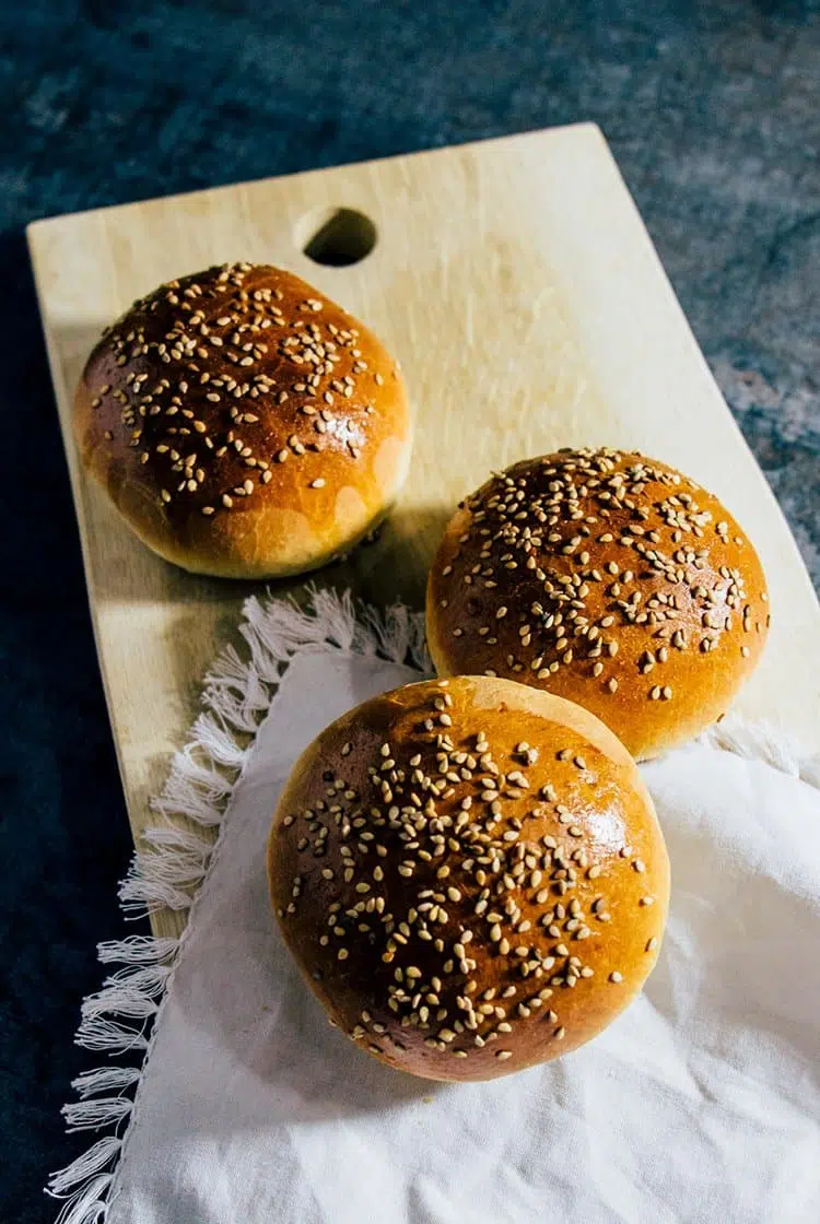 Brioche Burger Buns – die perfekten Burger Brötchen