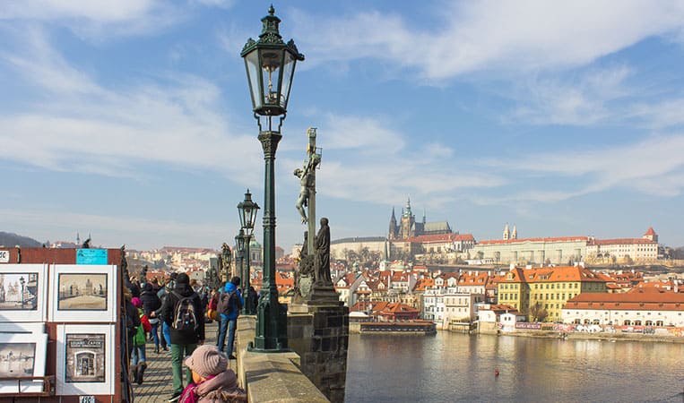 Die Karlsbrücke in Prag