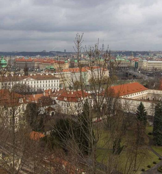 Ausblick auf Prag
