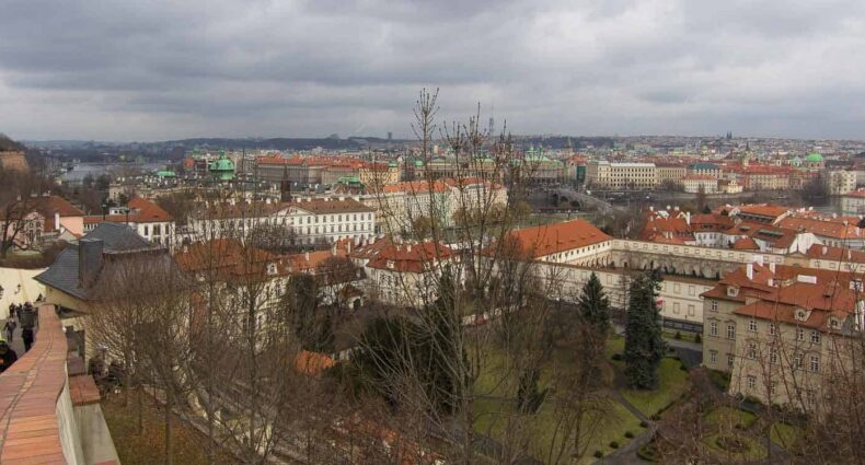 Ausblick auf Prag