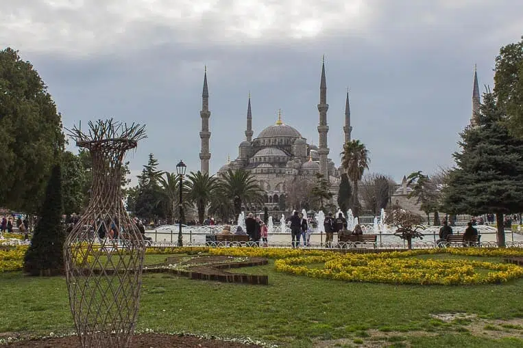 Die Blaue Moschee in Istanbul