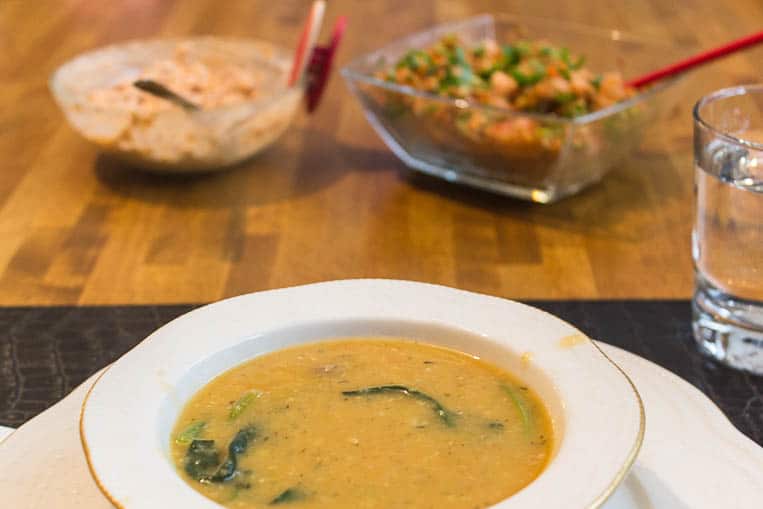 Die Süleymaniye Suppe als Vorspeise