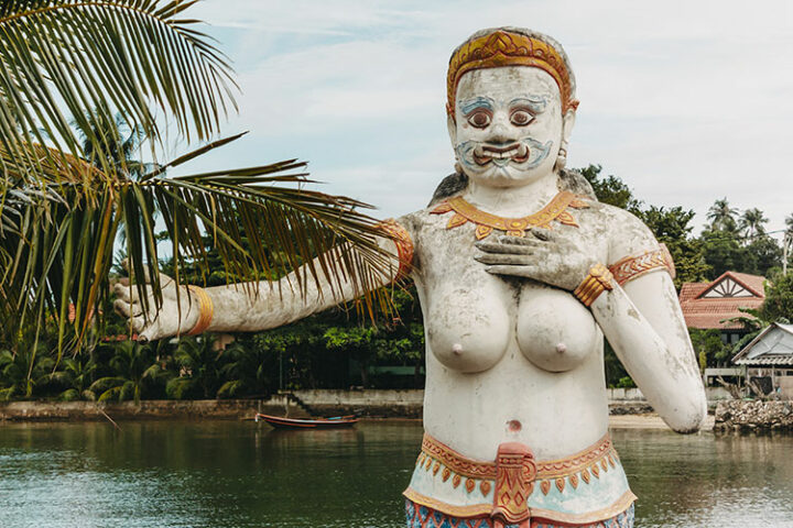Wat Phra Yai Tempel, Big Buddha, Koh Samui
