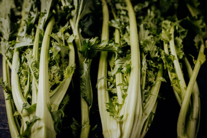 Cima di rapa - Stängelkohl aus Apulien