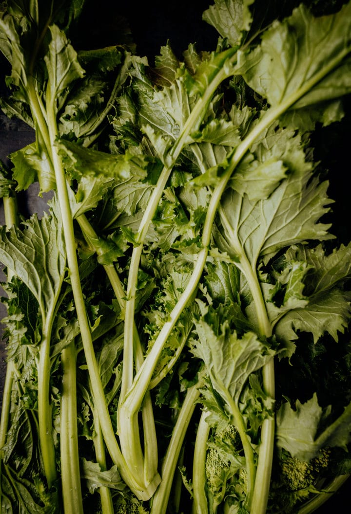 Cima di rapa - Stängelkohl aus Apulien