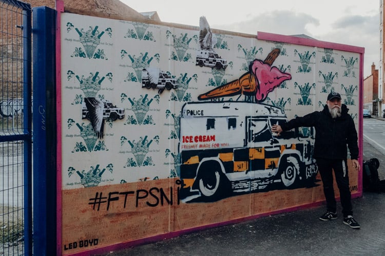 Street Art Walking Tour durch das Cathedral Quarter