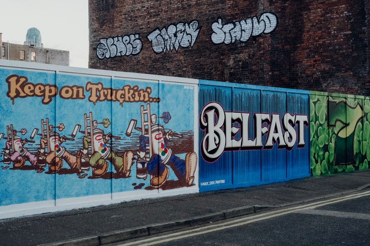 Street Art Walking Tour durch das Cathedral Quarter