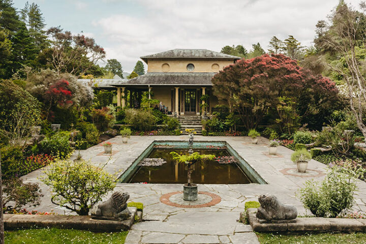 Die Insel Garinish, lnacullin, Bantry Bay, Irland