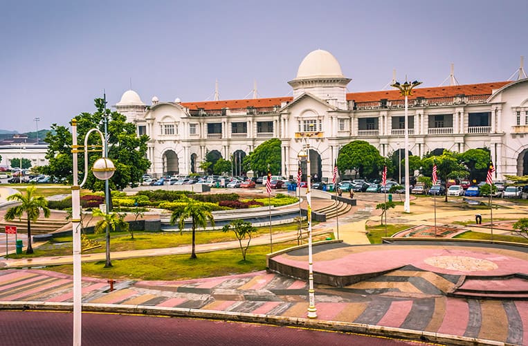 Der Bahnhof von Ipoh