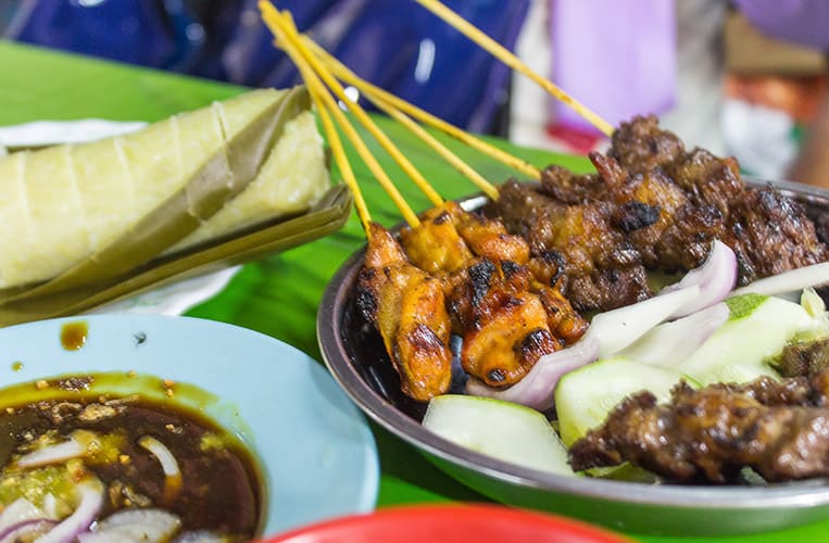 Köstliches Streetfood am Chow Kit Wet Market