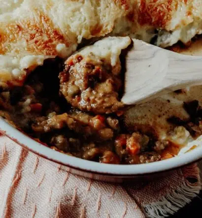 Shepherd’s Pie – Hackfleischauflauf mit Kartoffelhaube aus Irland