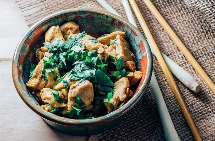 Vietnamesisches Hähnchen mit Zitronengras