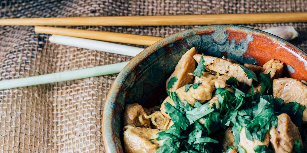 Vietnamesisches Hähnchen mit Zitronengras