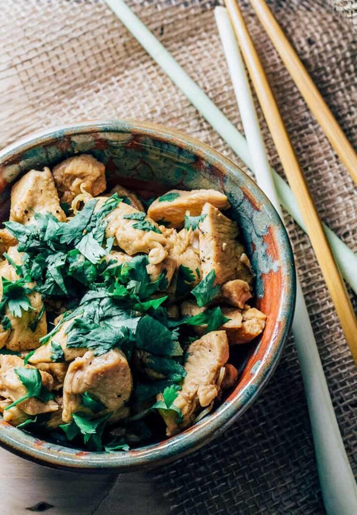 Vietnamesisches Hähnchen mit Zitronengras