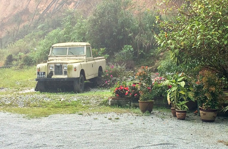 Ob der noch fährt...