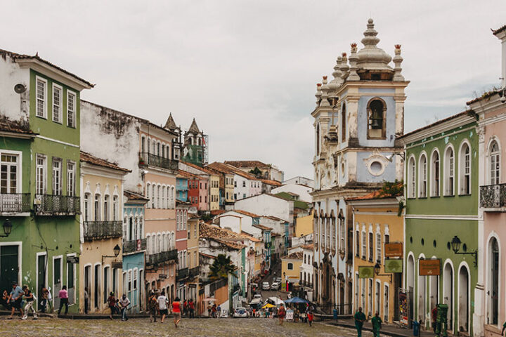 Der Largo do Pelourinho bildet das Zentrum der Altstadt von Salvador da Bahia