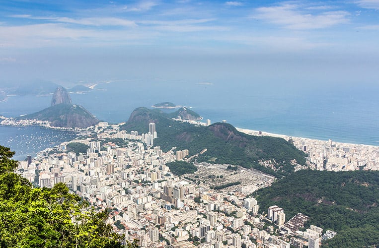 Der Ausblick vom Corcovado