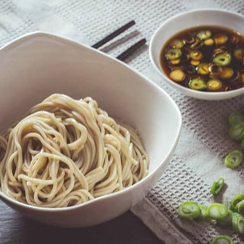 Zaru Soba nach einem Originalrezept aus Japan
