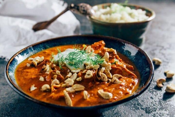Chicken Tikka Masala mit Dillreis