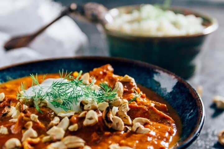 Chicken Tikka Masala mit Dillreis