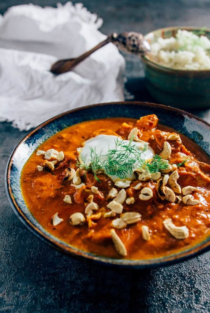 Chicken Tikka Masala mit Dillreis