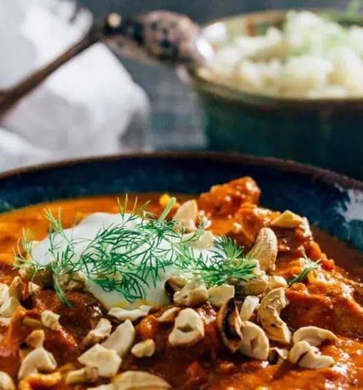 Chicken Tikka Masala mit Dillreis