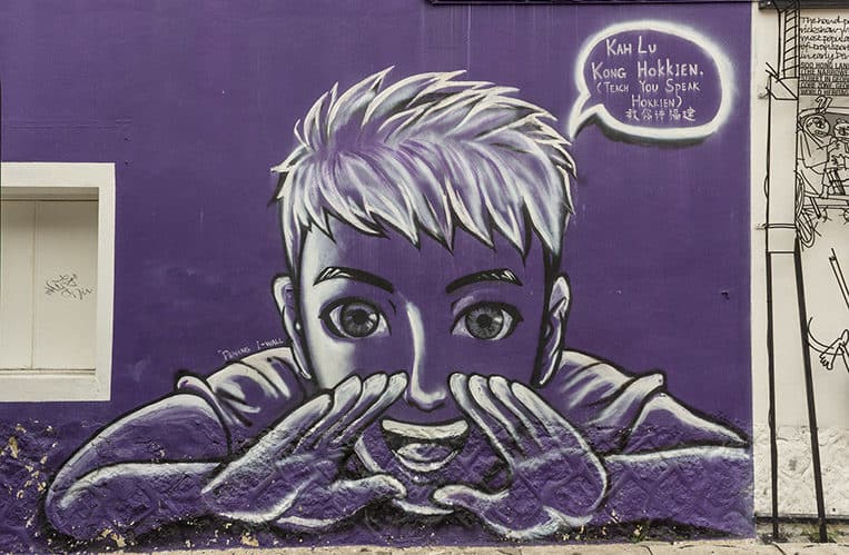 Streetart in George Town