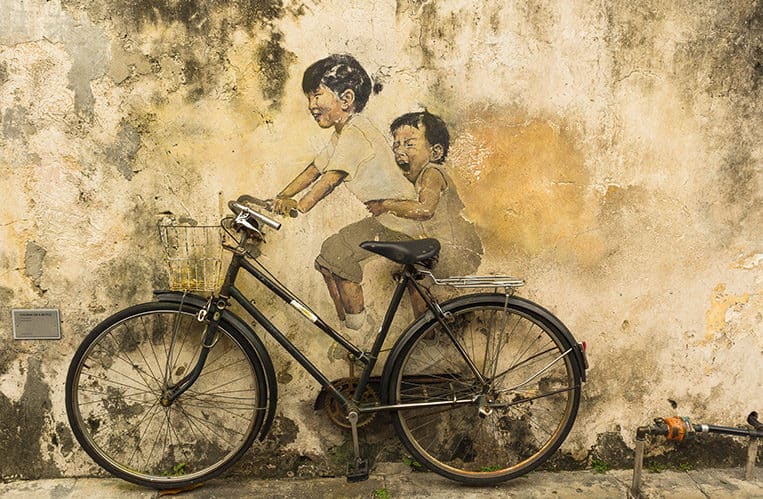 Streetart in George Town