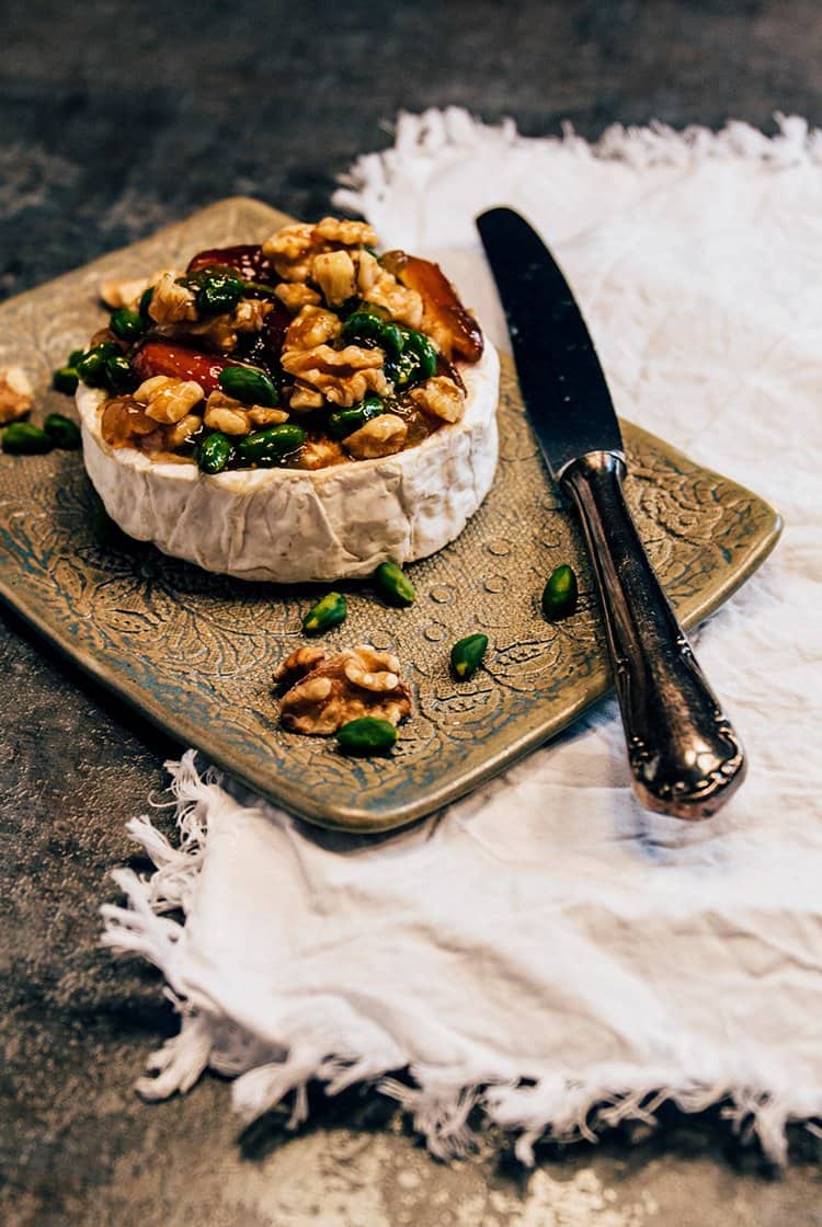 Gebackener Camembert de Normandie