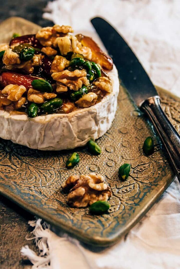 Gebackener Camembert de Normandie