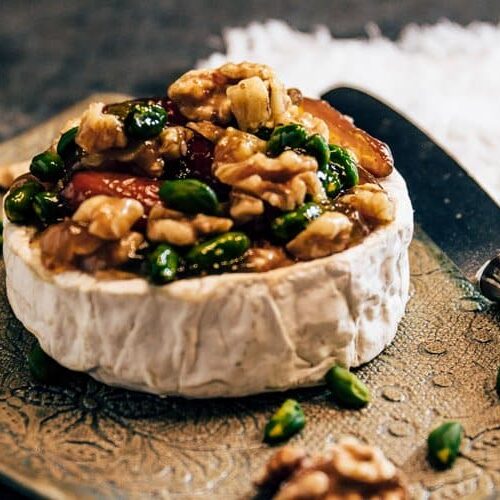 Gebackener Camembert de Normandie