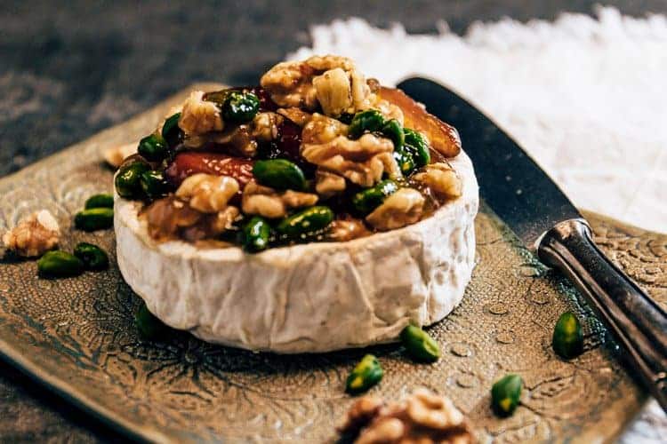 Gebackener Camembert de Normandie