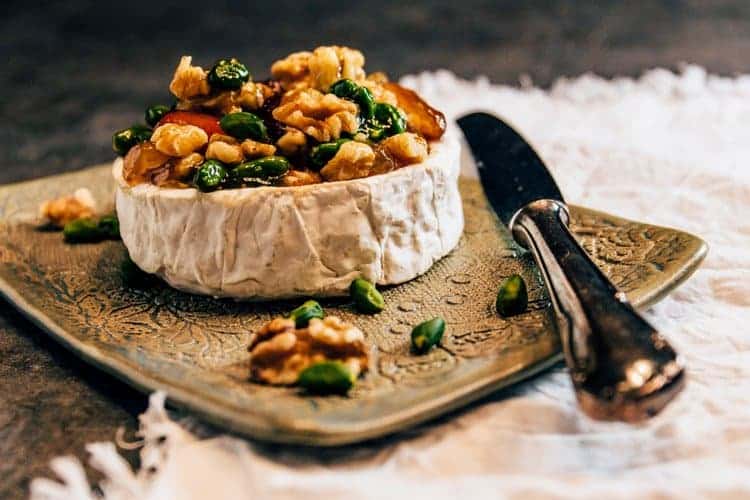 Gebackener Camembert de Normandie