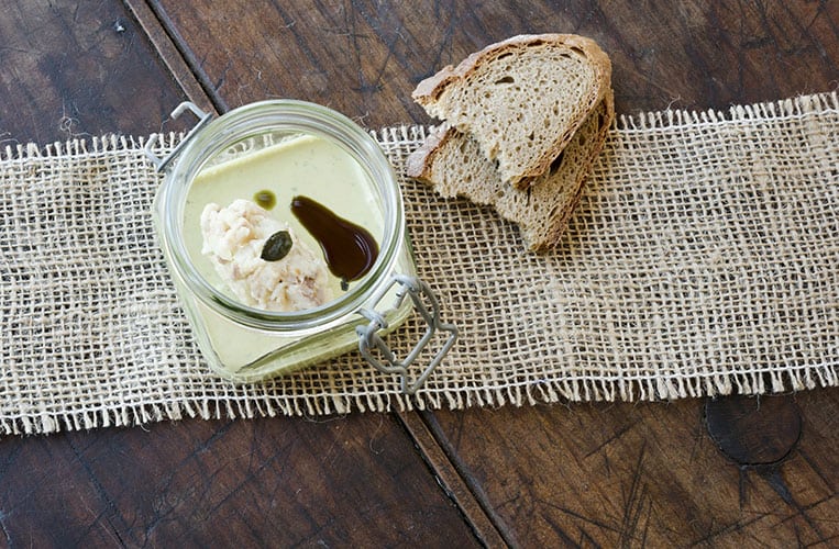 Kürbiskern-Dip im Weckglas