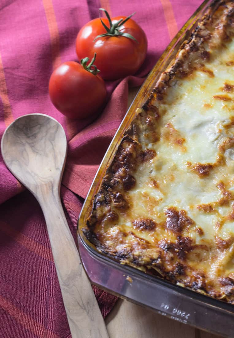 Der Klassiker der italienischen Küche: Lasagne al Forno mit einem Ragù Bolognese nach dem Originalrezept aus Bologna