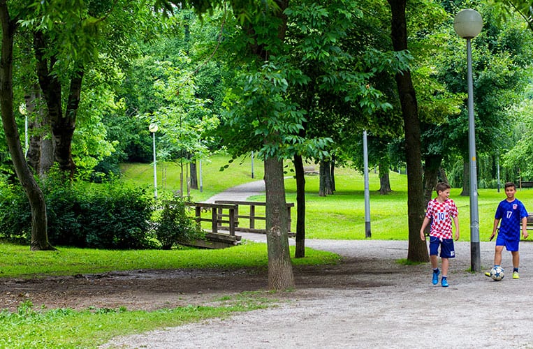 Zagreb und der Umgebung