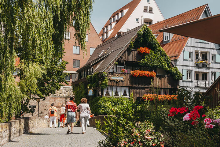 Das Fischer- und Gerberviertel in Ulm