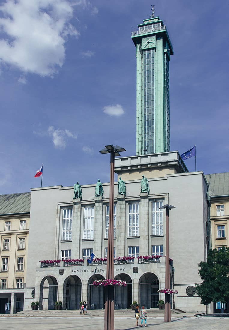 Das alte Rathaus Ostrava