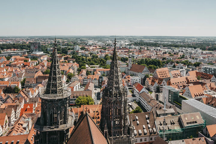 Ausblick vom Ulmer Münster